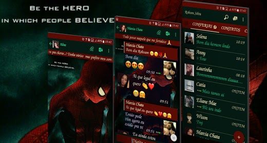 GbWhatsApp Spiderman Theme